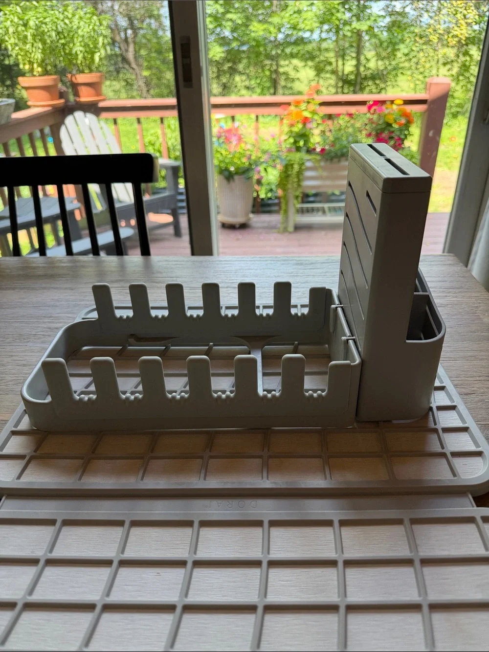 Dorai Home | Large Dish Pad + Dish Pad Rack Bundle